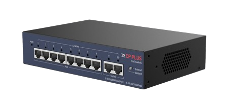 CPPLUS 8-Port PoE Switch
