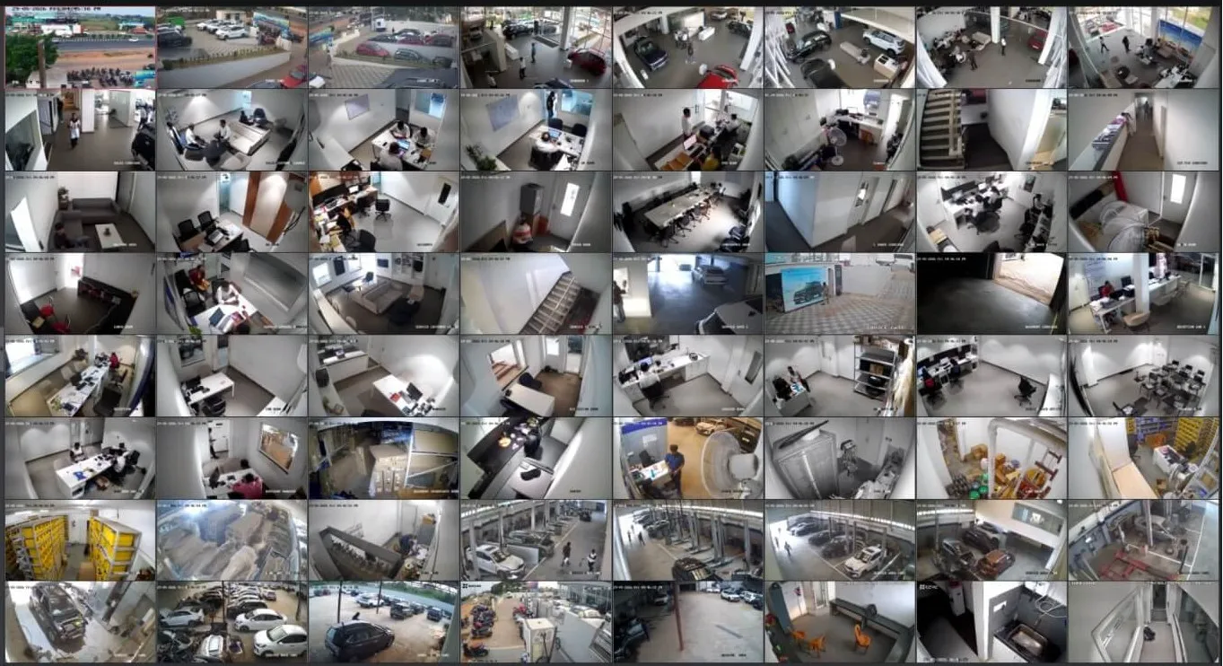Live Monitoring Footage